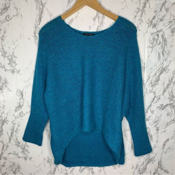 Eileen Fisher 100% Superfine Alpaca Sweater - Picture 4 of 11